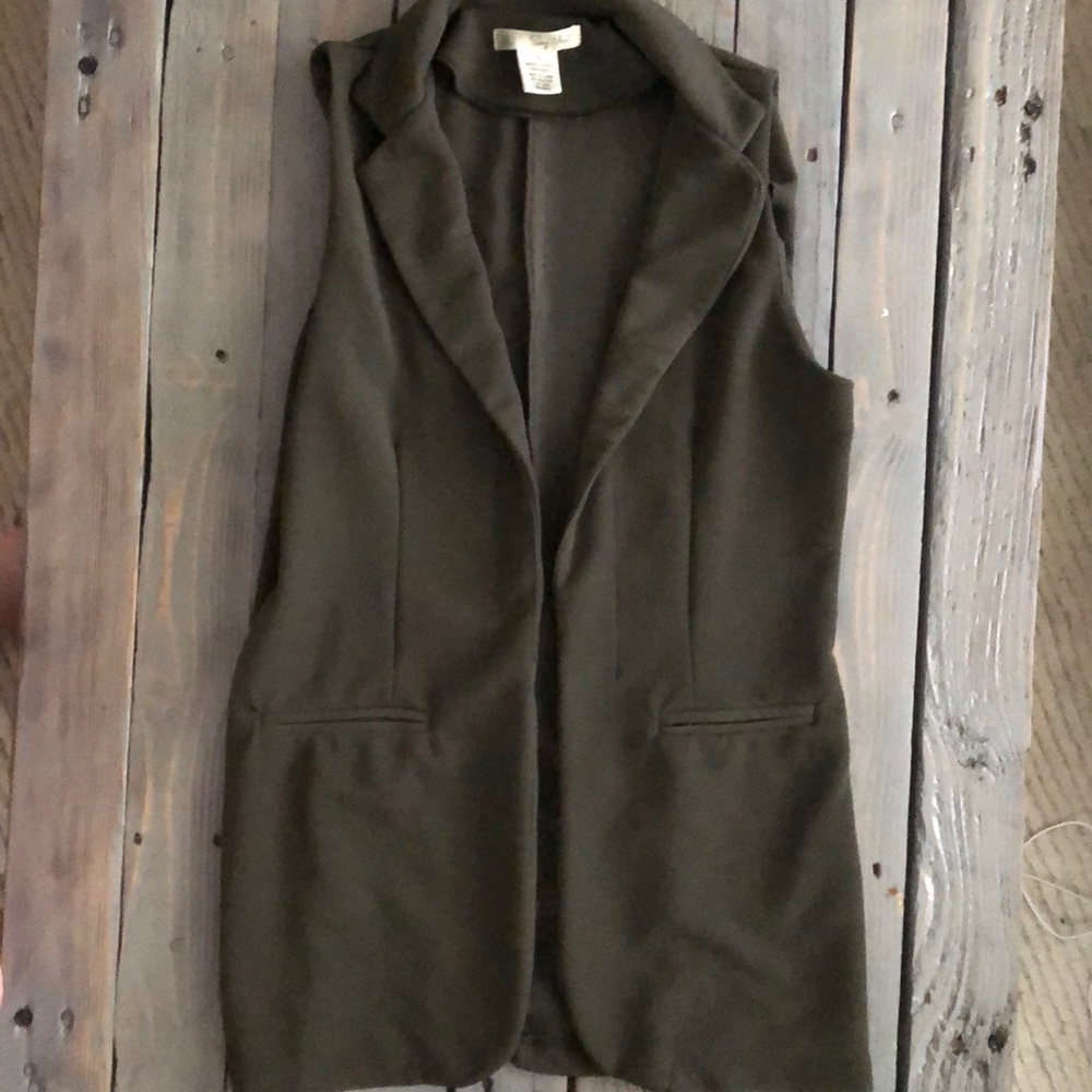 Army green vest
